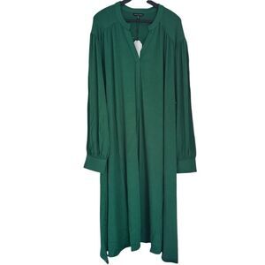 Universal Standard Green Gramercy Liquid Jersey Dress Size 3XL (34-36)